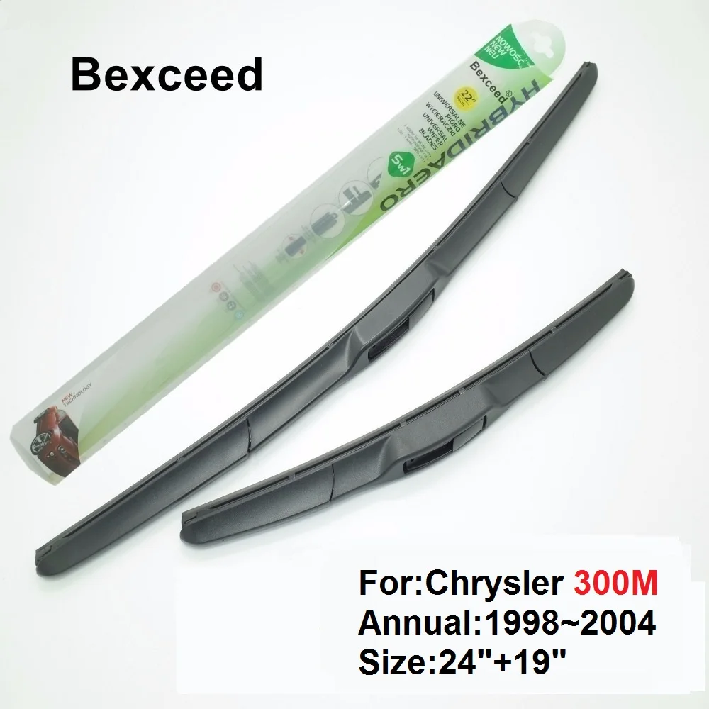 Hybrid Wiper Blade for Chrysler 300M 24"+19"Bexceed of Car Windshield
