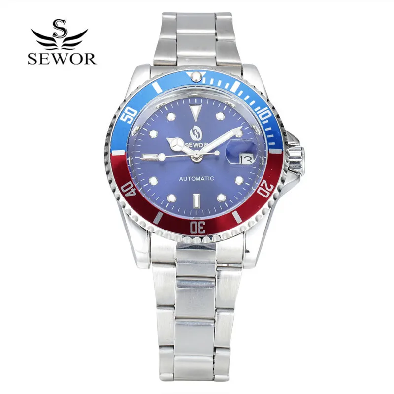 

Hot Selling Water Ghost Watch sewor Genuine Product Business Casual MEN'S Watch Automatic Machine Hollow out Steel Belt Watch