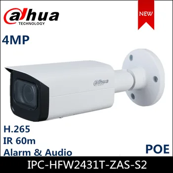 

Dahua 4MP Bullet Network Camera IP IPC-HFW2431T-ZAS-S2 with IR LED and Audio H.265 Support 256G SD card POE Security Camera