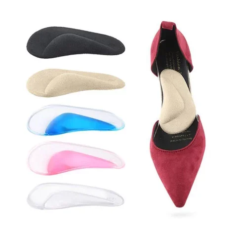 1Pair Women Men Adult Kids Shoes Insoles Gel Corrective Arch supports Orthopedic Pad Inserts Cushion
