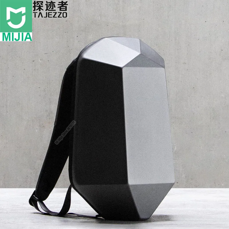 Рюкзак Xiaomi BEABORN Polyhedron сумка спортивная индивидуальная упаковка модная сумка для мужчин и женщин - Цвет: Big size Black