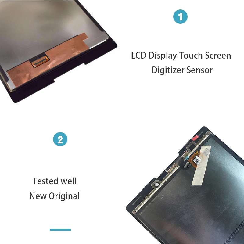 Original para Lenovo Lcd com Tela de Toque Inch Polegada Novo 2 A8-50f A8-50 Display Digitador Assembléia Frete Grátis 8 Tab - Imagem 5
