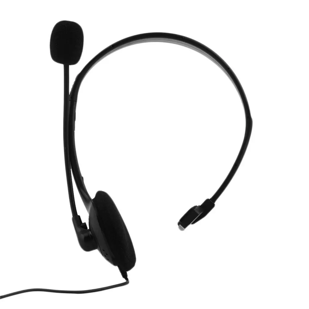 Black Over-ear Wired Earphone Headphones Gaming Headset Video Game Gamer For Playstation for PS4 With VOL Earphones & Headphones