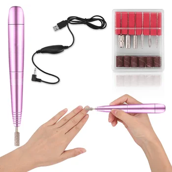 

Electric Nail File Sander Manicure Machine Portable Pedicure Polishing Tools Home WH998