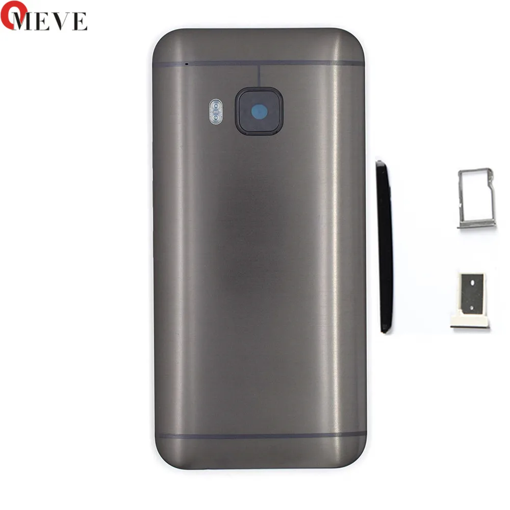 4 в 1 оригинальный металлический задний корпус двери для htc One M9 Задняя крышка