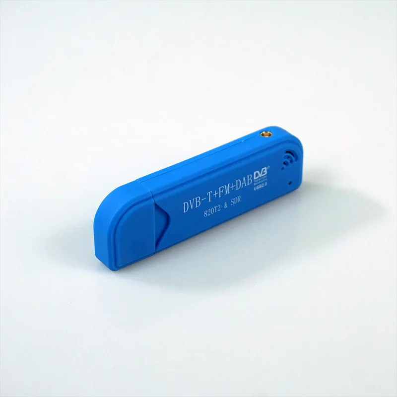 ТВ-тюнер USB2.0 Blue tv Stick DAB FM DVB-T RTL2832 R820T SDR RTL-SDR Dongle Stick цифровой ТВ приемник ИК пульт дистанционного управления с антенной