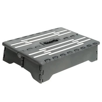 

Folding Step Stool Portable Plastic Anti-Slip High Riser Half Step Door Walking Stool For Elderly Pregnant Kids Kitchen Bathroom