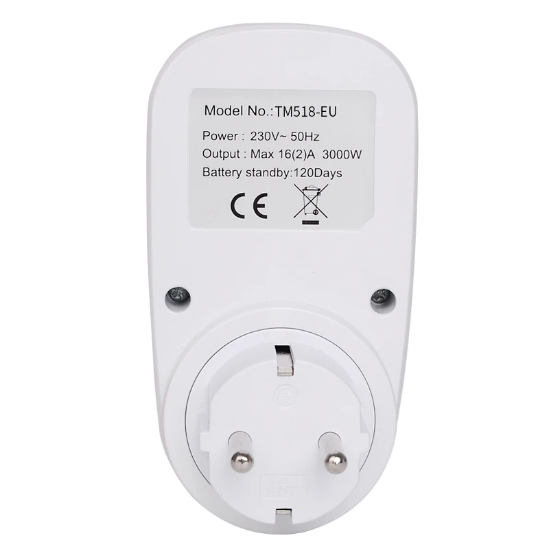 220 V 110 AC BR EU UK US IL IT Plug цифровой Еженедельный Программируемый Электрический