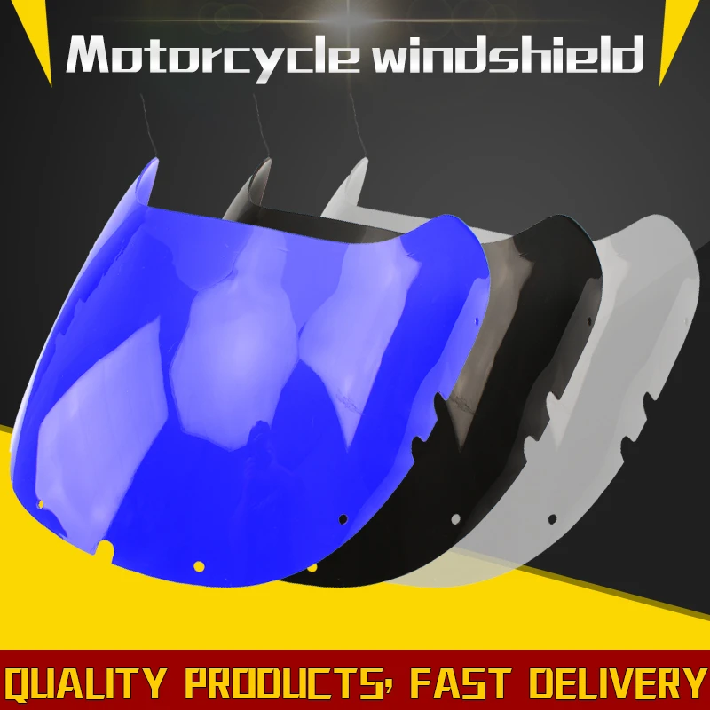 Лобовое стекло лобового стекла обтекатель для Yamaha FZR250 250 FZR Big Ban 3LH 3XH 3HX 3LN 1986 1987 1989 аксессуары для мотоциклов