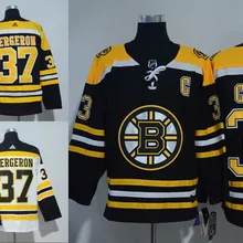 Мужская футболка для взрослых Boston Patrice Bergeron 33 Zdeno Chara 37