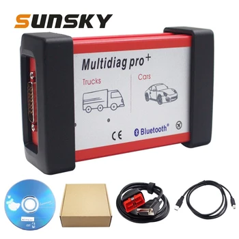 

Multidiag Pro+ OBD2 CDP TCS CDP Bluetooth OBD2 Scan for Cars/Trucks OBDII Auto Diagnostic Scanner Tool