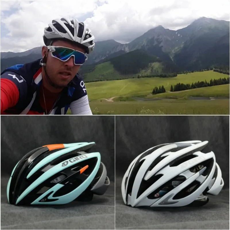 

2020 Giro Synthe Top Brand Mtb Outdoor Sports Helmet Bicicleta Accesorio Red Road Bike Women Cycling Helmet Men Bicycle Helmet