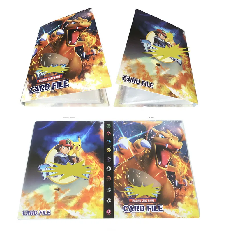 Карточки с покемонами 240 шт держатель Детские Альбомы для детей Коллекция Игра коллекционная карточка игры покемон альбом книга