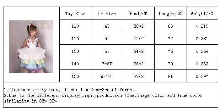 Fantasia/Детские платья с единорогом для девочек; Вечерние платья на Хэллоуин; костюм принцессы на свадьбу; Одежда для девочек-подростков на день рождения