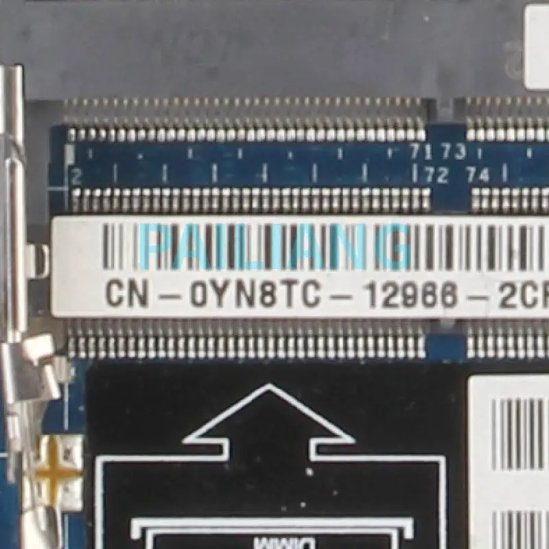 Pentium 997 For DELL Inspiron 3521 Laptop Motherboard CN-0YN8TC 0YN8TC LA-9104P SR0V5 DDR3 Notebook Mainboard Full Tested