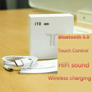 

i10 TWS Mini Bluetooth Wireless Earphones Earbuds With Charging Box Sports Headsets For iPhone Android For Samsung Xiaomi Huawei