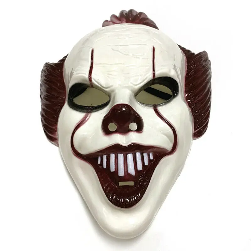 Маски клоуна Pennywise маска Джокера Fleck для взрослых реквизит косплея на Хэллоуин |