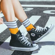 Женские носки без пятки модные уличные дикие золотые и серебряные шелковые женские носки