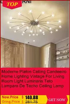 Декоративный плафон светильник плафонье лампада плафон светильник ing Luminaria Teto светильник для гостиной Lampara De Techo потолочный светильник