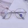 Men Vintage Anti Blue light Minus Glasses Frame With Degree Round Women Myopia Lens Nearsighted Glasses 0 -1.0 -1.5 -2.0 To -6.0 5
