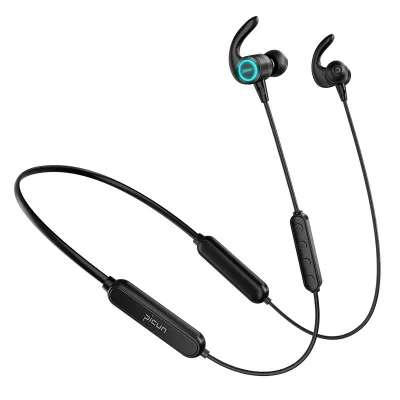 Новейшие беспроводные наушники Picun H26X Sport bluetooth v5.0 IPX7, гарнитура RGB, светодиодный 7, сменный свет, шейные стерео наушники