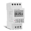 12V Two Groups Output Separate Control 7 Days Weekly Programmable 2 Channels Timer Switch Time Min. 1 Second Interval Clock 2