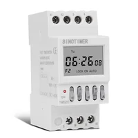 12V Two Groups Output Separate Control 7 Days Weekly Programmable 2 Channels Timer Switch Time Min. 1 Second Interval Clock 2