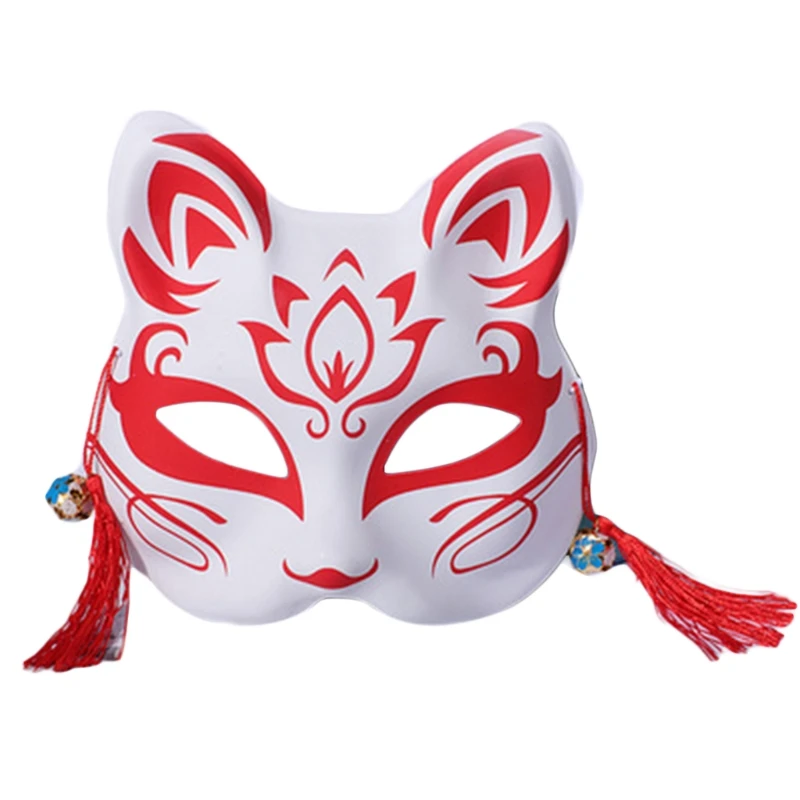 Maschera Festa Dipinta A Mano Maschera Volpe Giapponese Dipinta A Mano, Intera Faccia, Per Feste E Cosplay - Modello Suzune Kitsune Joey Jordison Mask Maschera Festa Dipinta A Mano Maschera Volpe Giapponese Dipinta A Mano, Intera Faccia, Per Feste E Cosplay - Modello Suzune Kitsune Joey Jordison Mask