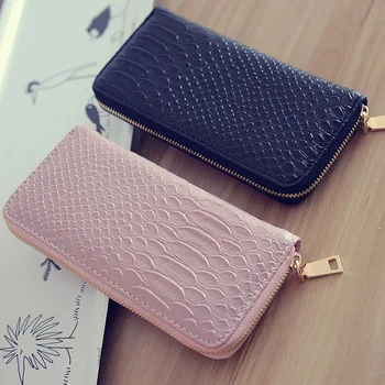 

Crocodile pattern Wallets Women Luxury Brand High Quality Girls Leather Purse Card Holder designer wallets louis wallet 2020