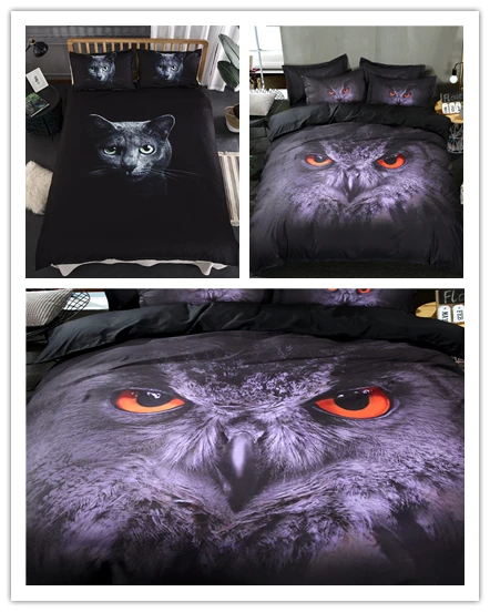 

Black Cat Home Textile 3D Print Duvet Cover Set Soft Bedding Set Twin Full Queen Size High Quality Hot Sale Bed set