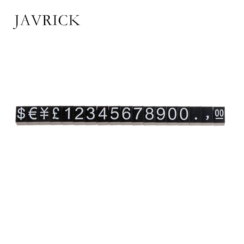 

Price Tag Jewelry Shop Display Pentagon Number Adjustable Accessories Stand Frame Combined Digital Label Miniature