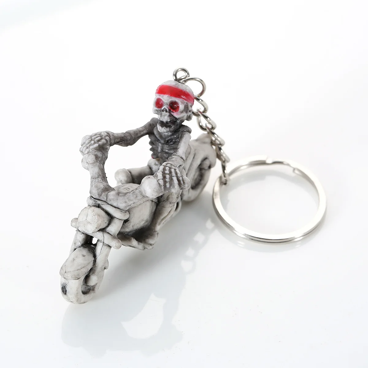 

Car Key Rings Toilet Skulls Keychain Cool Purse Bag Decor Key Chain Rubber Mini Auto Keyfob Car Styling Interior Accessories