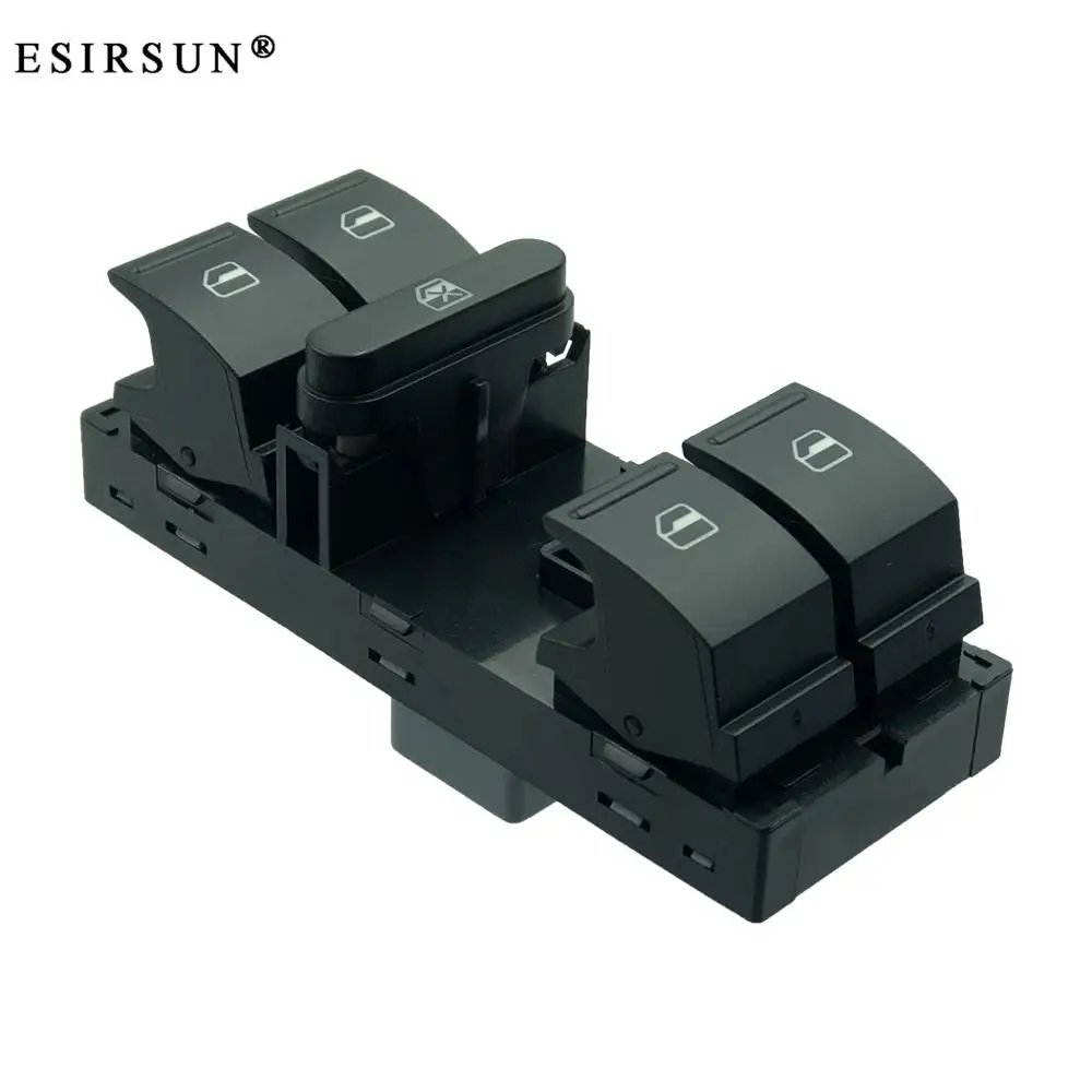 Переключатель Стеклоподъемника ESIRSUN для VW Passat B6 Golf 5/6 Jetta Tiguan CC Rabbit Caddy GTI Eos
