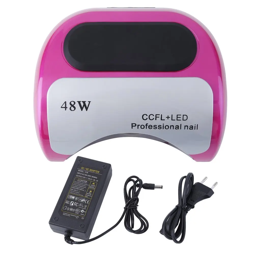 

48W Auto-induction Sensor Nail Quick Dryer LED Lamp Gel Curing Ultraviolet Light Timer Nail Care Artifact Phototherapy Machine