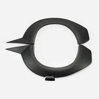 

Car-styling For Scirocco R AS style Fiberglass Rear Fender With Gas Cover FRP Fiber Glass Wheel Arch Flare Part Tuning Drift Kit