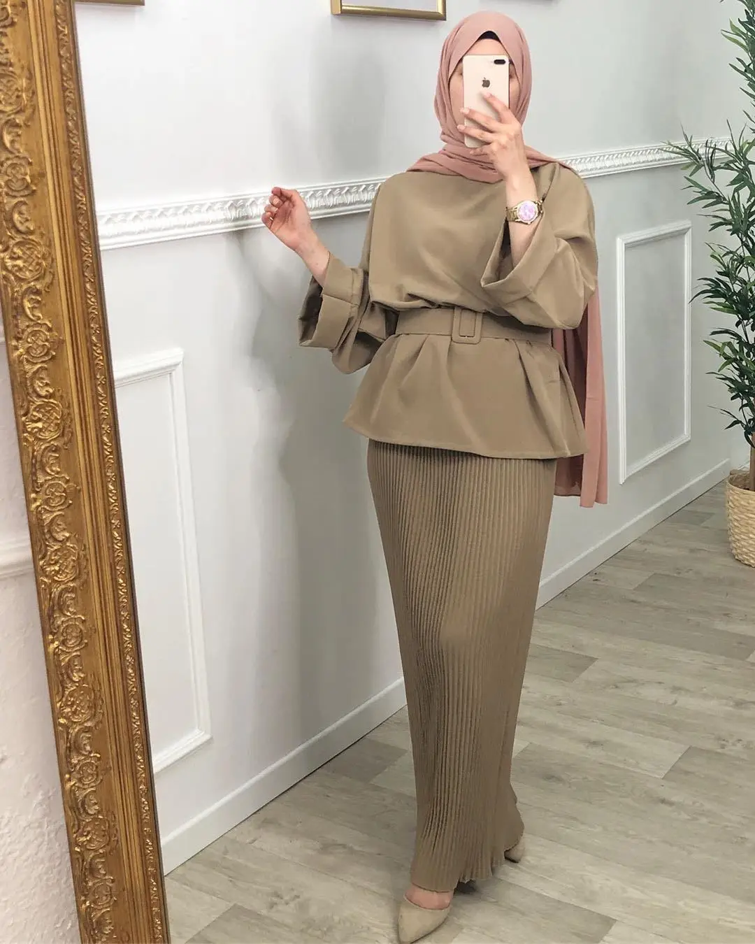 Eid mubarek turco abaya dubai conjunto de