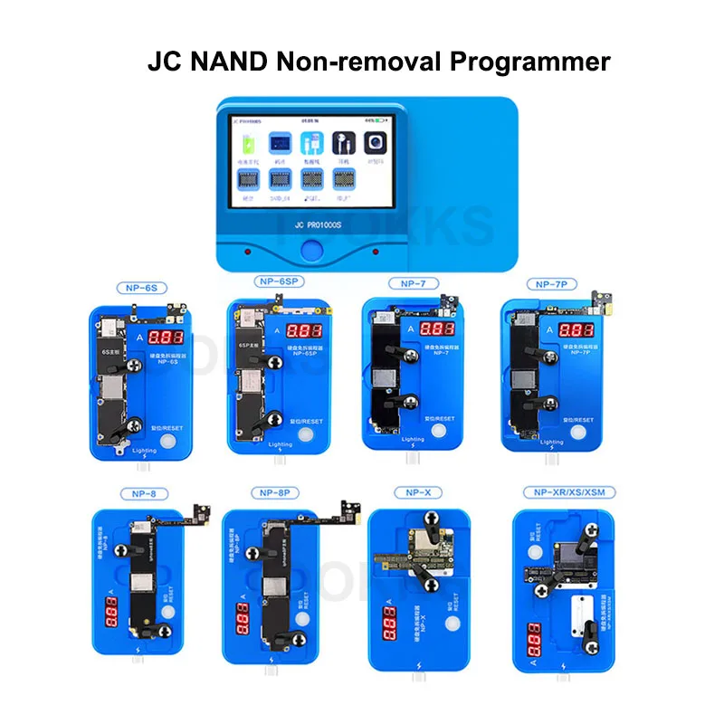 Hard Disk NAND Non-removal Programmer for iPhone 6S 6SP 7G 7P 8G 8P X XR XS XSMAX data read/write/edit