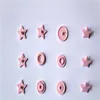Glossy or Matt Cap Face finish T08 T3 T5 T8 KAM Round PLASTIC SNAPS FASTENER T5 Star RESIN SNAP BUTTONS , 1000 Sets/Color , BB02 5