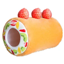 Мода-кошка, собачий дом, кровать, коврик для питомцев, подушка для питомцев, плюшевая в форме кошки, собачий коврик, кошка, зимние теплые жевательные игрушки, кровать для маленьких домашних животных, фруктовое гнездо