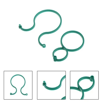 

100pcs Farm Binder Vine Support Fruit Greenhouse Garden Tools Outdoor Plant Clips Agricultural Home Tomatoes Cucumbers Small