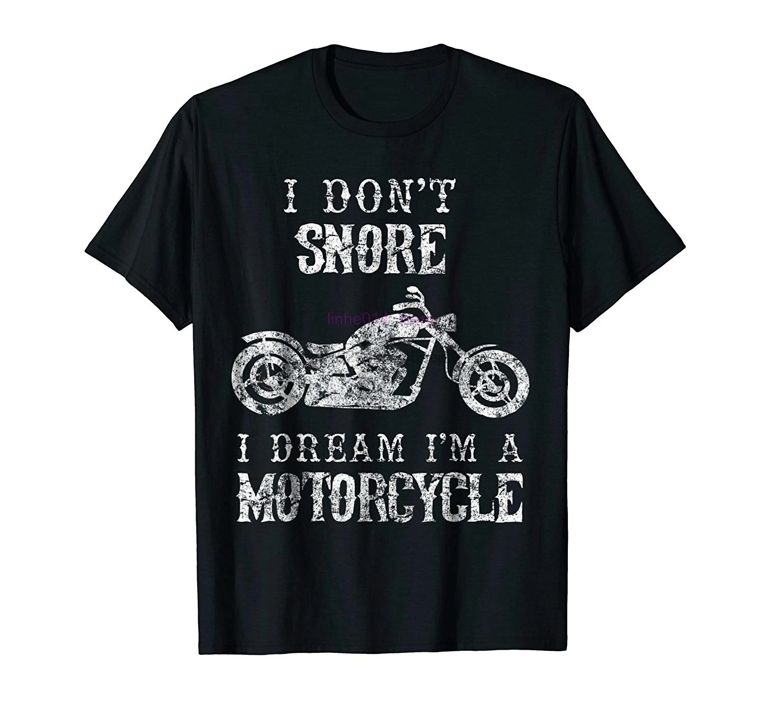 Брендовая мужская рубашка I Don T Snore Dream M Рубашка с мотоциклами папа Байкер подарок