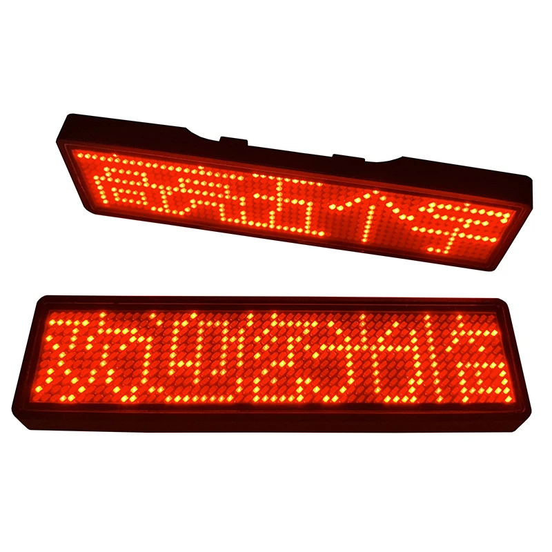 

Bluetooth светодиодный знак Ночной светильник бар караоке гостиница Подгонянный дисплей люминесцентный бейдж зарядки прокрутка вождения агент номерной знак м