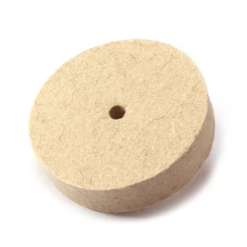 

1pc 140mm 6 Inch Round Wool Buffing Pad Polishing Wheel Felt Buffer Disc Set