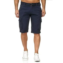 Модные мужские шорты с несколькими карманами Летние повседневные шорты камуфляжные мужские шорты с принтом тренд Дикие повседневные мужские штаны