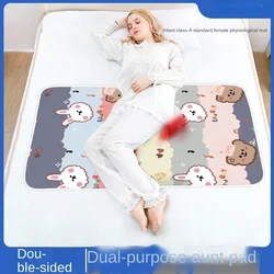 Tapis imperméable lavable pour la période menstruelle 50x70, grand matelas spécial pour bébé 