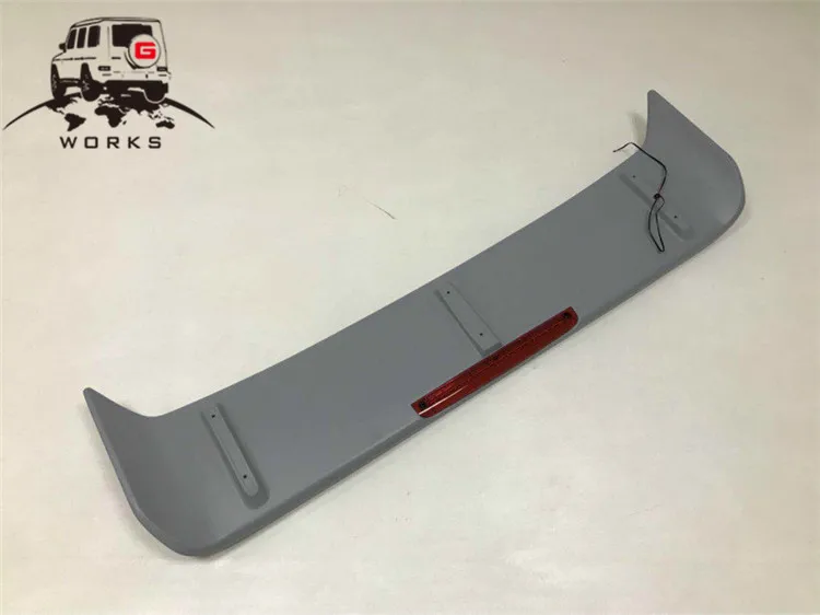 G класс W463 PU и углеродного волокна B стиль задний спойлер для G класс W463 G55 G63 G65 Задний спойлер крыла