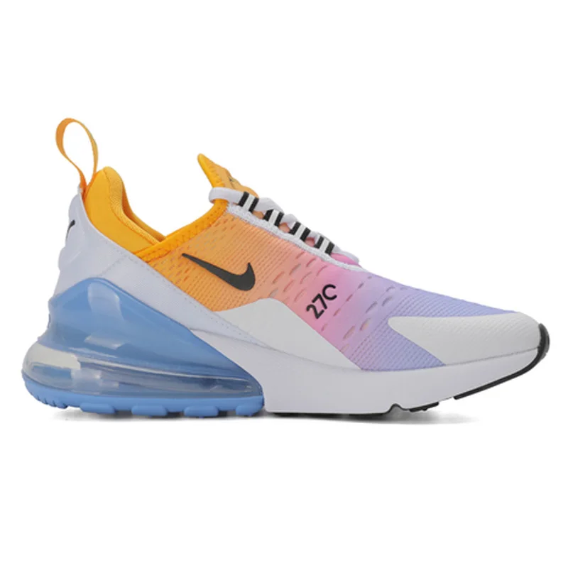 Оригинальные подлинные кроссовки для женщин от NIKE Air Max 270, модные легкие дышащие кроссовки с сеткой, амортизация, кроссовки, AH6789-601