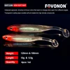 FOVONON 4pcs/Lot  Soft Fishing Lure Seabass Artificial Bait Silicone Worm Shad Eel Needfish  Swimbait Jig Head  Fishing Tackle ► Photo 2/6