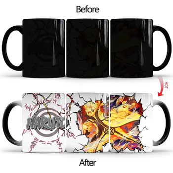 

1Pcs New 350ml Anime Naruto Creative Cold Water Color Change Mugs Milk Coffee Cups Best Gift for Children Friends