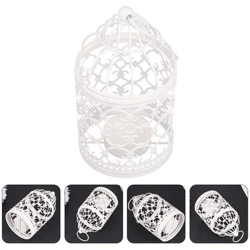 

2pcs Decorative Iron Art Unique Candlestick Home Banquet Office